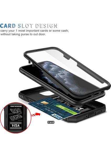 Apple iPhone 11 Pro Için Standlı Telefon Koruyucu Kılıf (Yurt Dışından) fırsatları