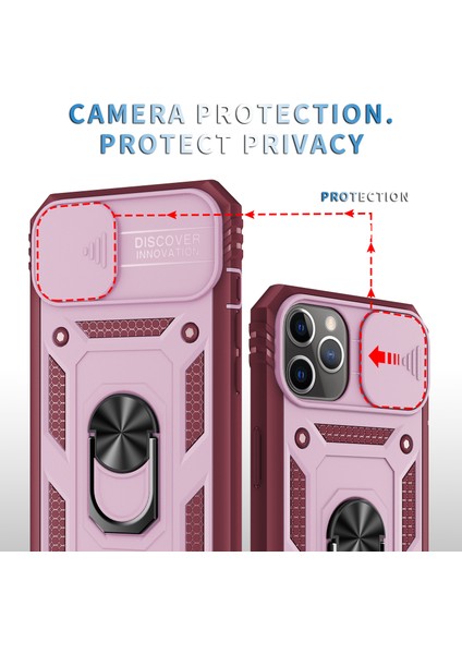 Apple iPhone 11 Pro Için Standlı Telefon Koruyucu Kılıf (Yurt Dışından) fiyatları