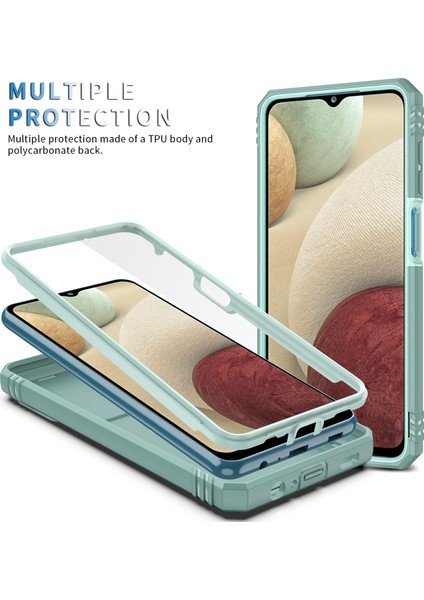 Galaxy A12 Için Standlı Telefon Koruyucu Kılıf (Yurt Dışından) modelleri