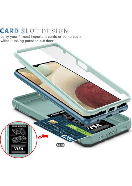 Galaxy A12 Için Standlı Telefon Koruyucu Kılıf (Yurt Dışından) fırsatları