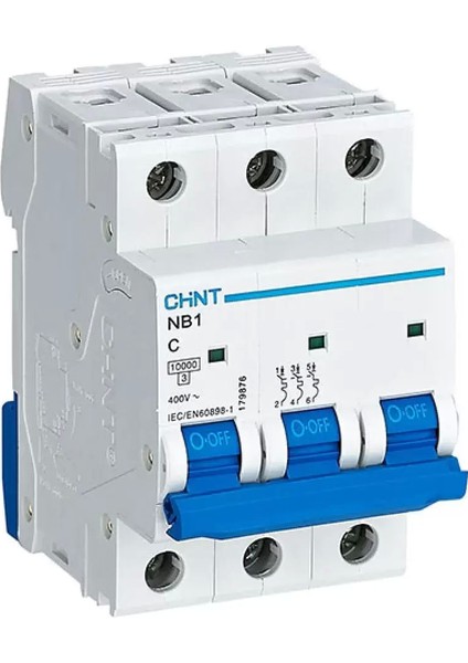 Nb1 Serisi 3X20A C Tipi Otomatik Sigorta 10KA 179870