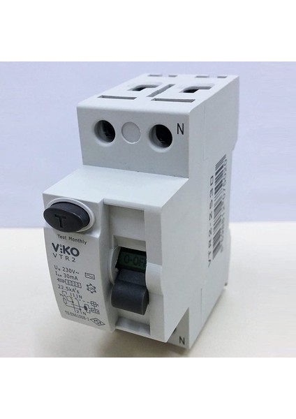 VTR2-2530 Kaçak Akım Koruma Rölesi 1X25A 30 Ma