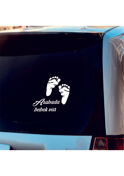 Arabada Bebek Var Araç Sticker fiyatları