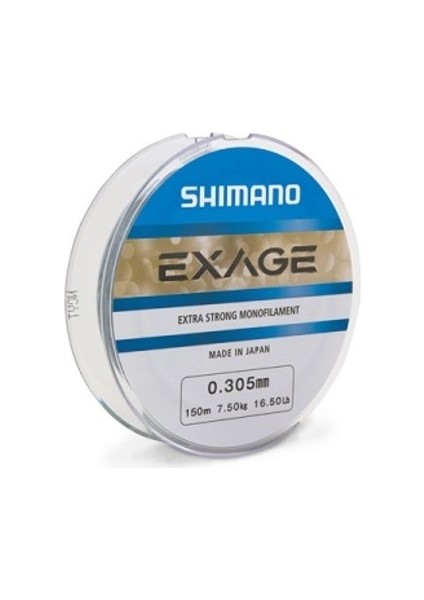 Exage 150MT Monofilament Misina 0.405MM
