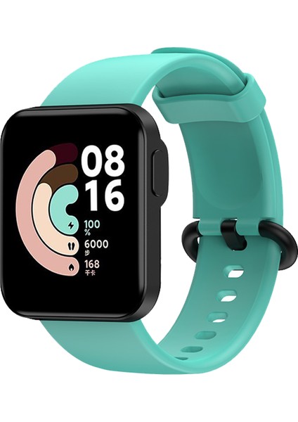 Xiaomi Mi Watch Lite Silikon Kordon Turkuaz