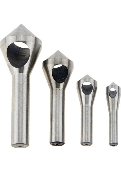 4 Adet/takım 2-5/5-10/10-15/15-20MM Titanyum Kaplı Havşa Çapak Alma Merkezi Kademeli Metal Matkap Uçları Genişleyen Pah Açma Aletleri (Yurt Dışından)