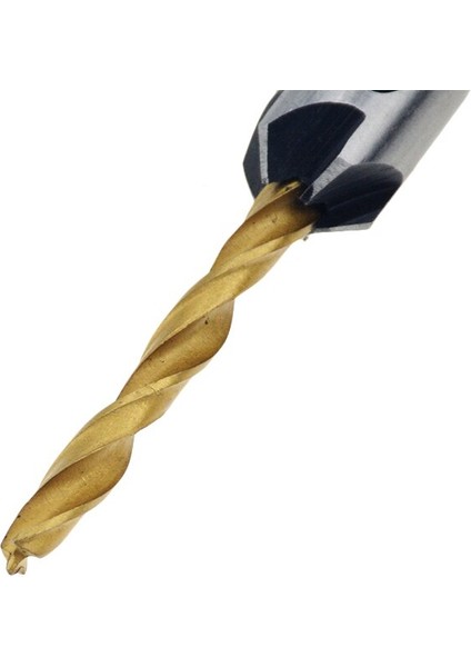Hcs 5 Flüt Havşa Matkap Ucu Seti Vida Ağaç Işleme Matkap Pres Seti Rayba Vidası Woo Aracı 3-6mm (Yurt Dışından)