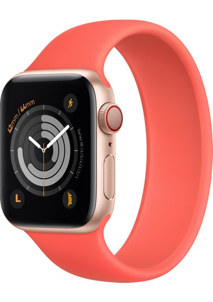 Buff Apple Watch Uyumlu Bands Rubber 42/44 L Pink