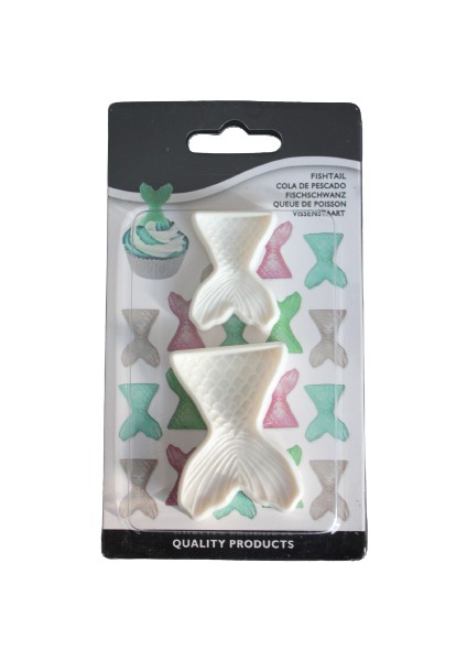 Mermaid Balık Kuyruğu Plastik Kesme Set