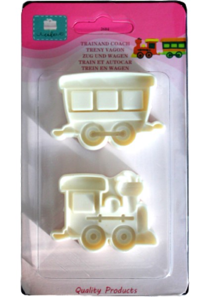 Plastik Tren ve Vagon Kesme Set