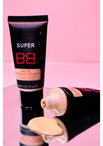 Orta Ton Super Bb Matte Fondöten 40ML Iman Of Noble