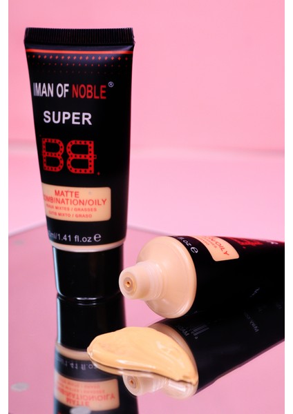 Koyu Ton Super Bb Matte Fondöten 40ML Iman Of Noble