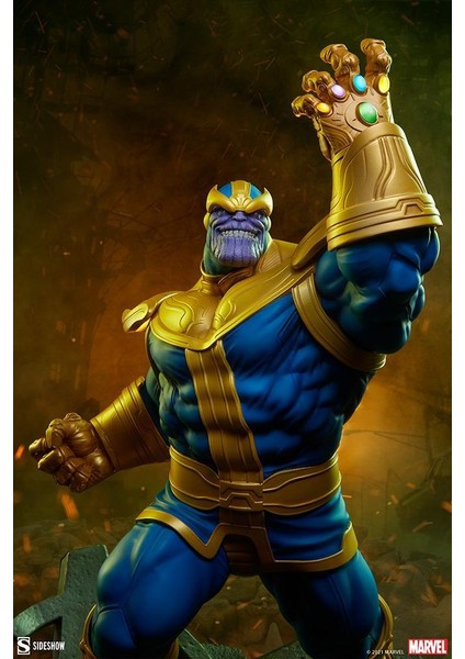 Sideshow Marvel Comics Avengers Assemble Thanos (Classic Version) Statue