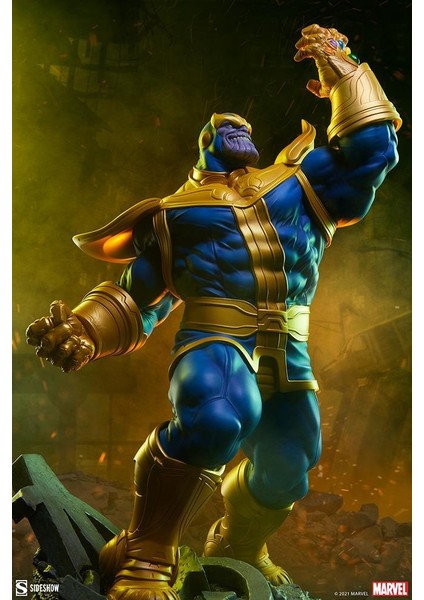 Sideshow Marvel Comics Avengers Assemble Thanos (Classic Version) Statue