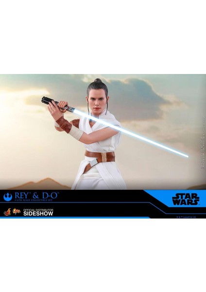 Rey And D-O Sixth Scale Figure Set 905520 - Star Wars: The Rise Of Skywalker - Movie Masterpiece Series