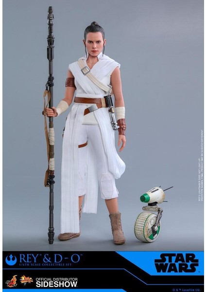 Rey And D-O Sixth Scale Figure Set 905520 - Star Wars: The Rise Of Skywalker - Movie Masterpiece Series
