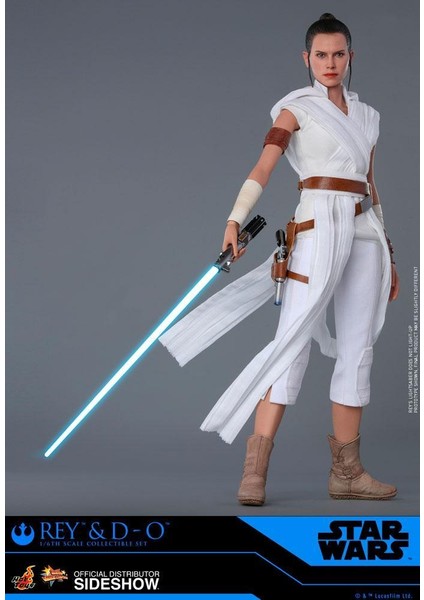 Rey And D-O Sixth Scale Figure Set 905520 - Star Wars: The Rise Of Skywalker - Movie Masterpiece Series