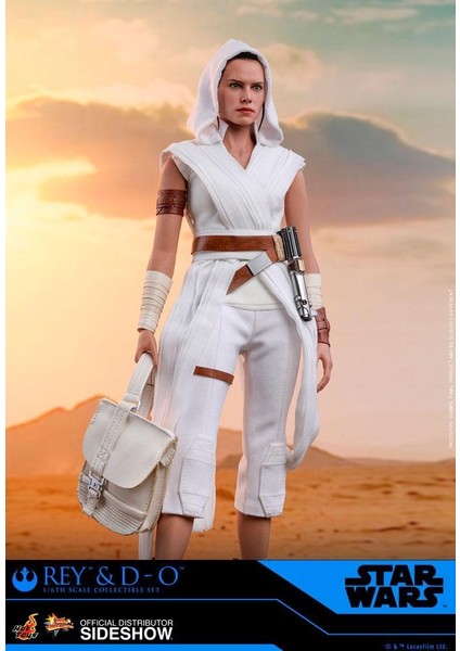 Rey And D-O Sixth Scale Figure Set 905520 - Star Wars: The Rise Of Skywalker - Movie Masterpiece Series