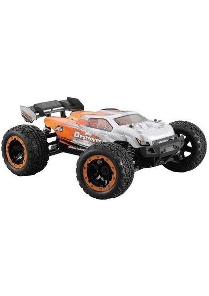 Haıboxıng 1/16 Destroyer Uzaktan Kumandalı Model Araba Rtr 4WD Brushless Truck (Turuncu) + Extra Bataryalı