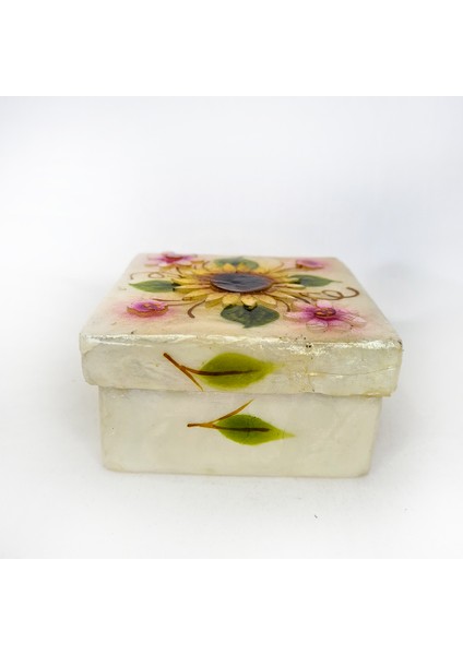 Büyük Sedef Kare-Ay Çiçeği Kutu