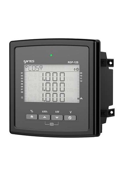 RGP-12SR Reaktif Güç Kontrol Rölesi 9 ve Svc Kademeli