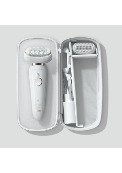 Silk-épil 9 Flex 9002 100. Yıl Özel Max Serisi SensoSmart Epilatör Islak&Kuru Epilatör/ Epilasyon+Özel Tasarım Seyahat Çantası