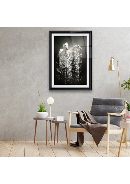 Atlar Manipülasyon Dikey Cam Tablo fırsatları