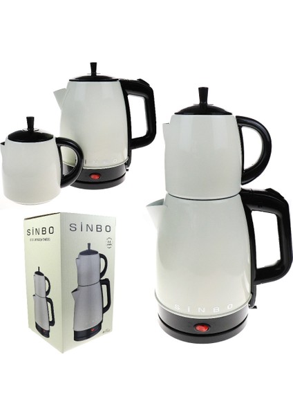 Perla Çay Makinesi Krem