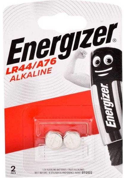 LR44-A76-AG13 Alkaline 2 'li Pil