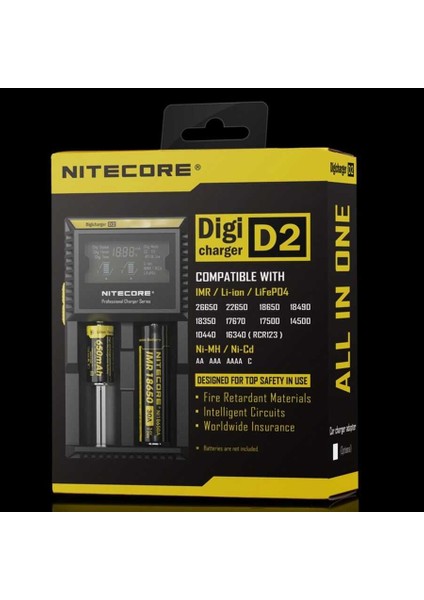 D2 Dijital Li-Ion,lifepo4,ni-Mh 2li Şarj Cihazı fiyatları