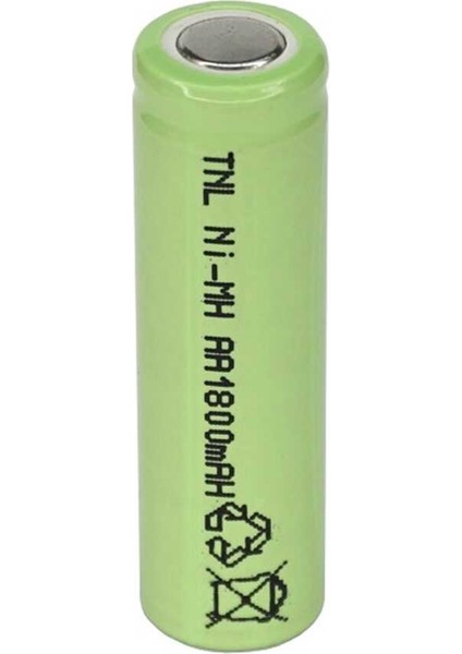 20 Adet Tnl 1800MAH 1.2V Aa Başlıksız Nimh Şarj Edilebilir Pil