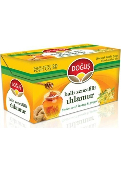 Ballı Zencefilli Ihlamur Çayı x 12