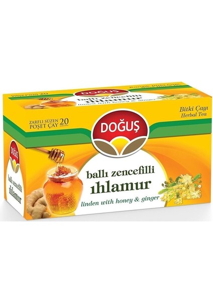 Ballı Zencefilli Ihlamur Çayı x 12 fiyatları