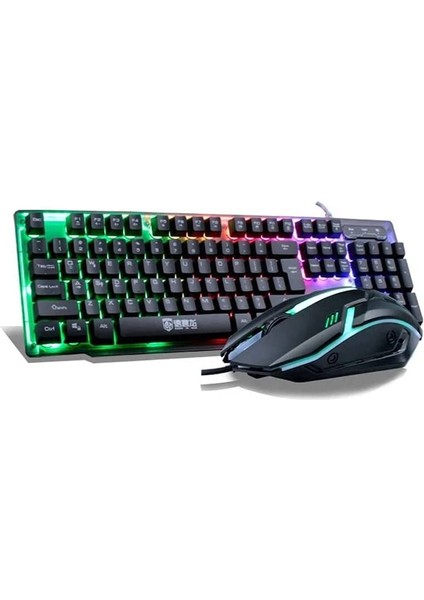 DY-T302 Oyuncu Klavye Mouse Set