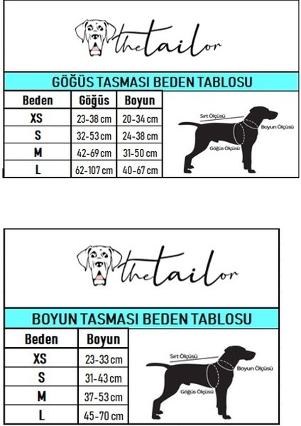 The Tailor Aurora Göğüs Tasması  Xs