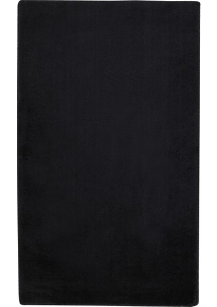 Dijidekor Siyah Post Dokuma Halı Peluş Yumuşacık Kaymaz Antibakteriyel 160X250