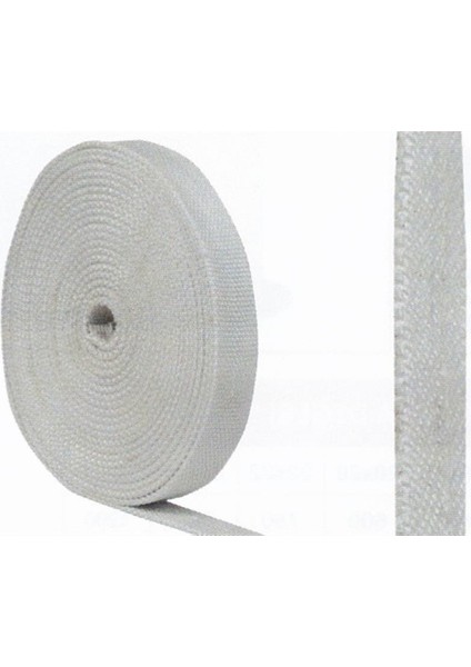 Cam Elyaf Şerit Egsoz Sargısı Yanmaz Amyant 25X2MM - 10 Metre