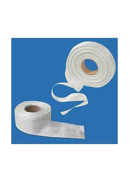 Cam Elyaf Şerit Egsoz Sargısı Yanmaz Amyant 25X2MM - 10 Metre