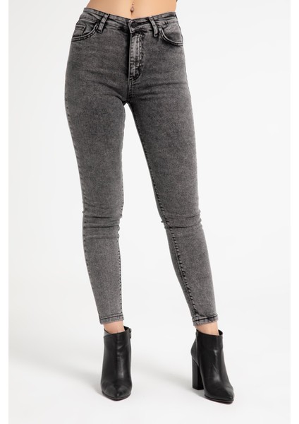 Kadın Kot Kar Yıkama Pantolon 1451 modelleri