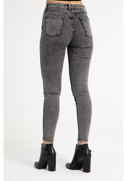 Kadın Kot Kar Yıkama Pantolon 1451 indirimleri