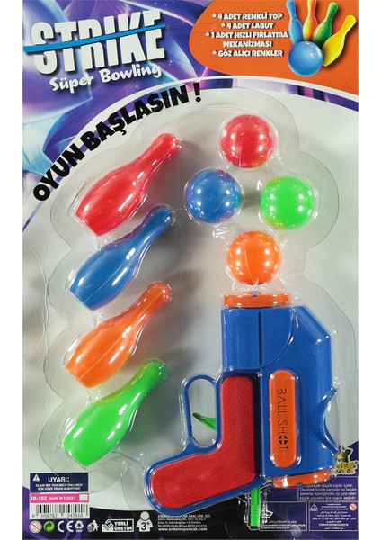 Top Atan Tabanca Mavi 3+ Yaş