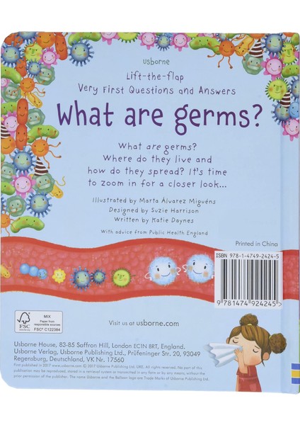 What Are Germs? - Katie Daynes