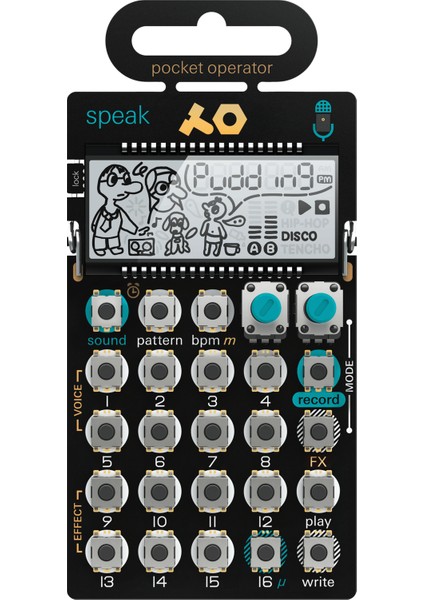 Pocket Operator Po-35 Speak | Vocal Sampler
