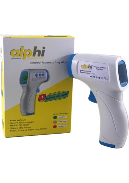 Alphi Infrared Temassız Ateş Ölçer