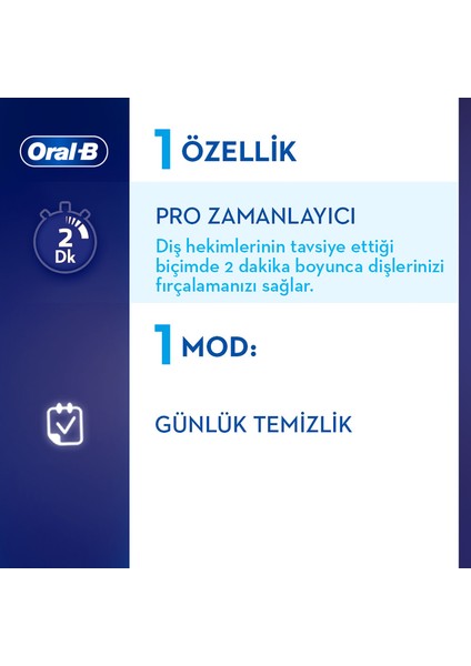 D100 Vitality Star Wars Özel Seri Çocuklar İçin Ekstra Yumuşak Şarj Edilebilir Diş Fırçası + Seyahat Kabı Hediyeli