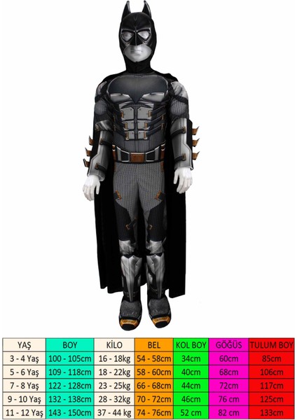 Herkese Kostüm Batman Kostümü - Batman Costume