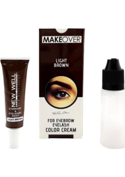 Açık Kahve Kaş-Kirpik Boyası 15ML 8680097218377