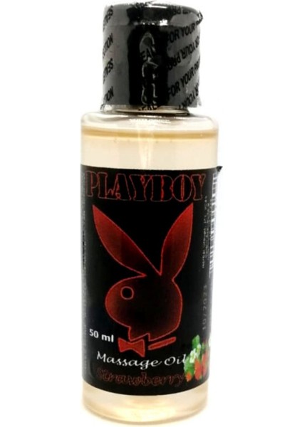 Aromaterapi Yenilebilir Çilek Aromalı Masaj Yağı 50 Ml