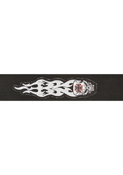 Patch Collection Straps 64P03 - Tribal Skull Askı Üzerine Dokuma Yama