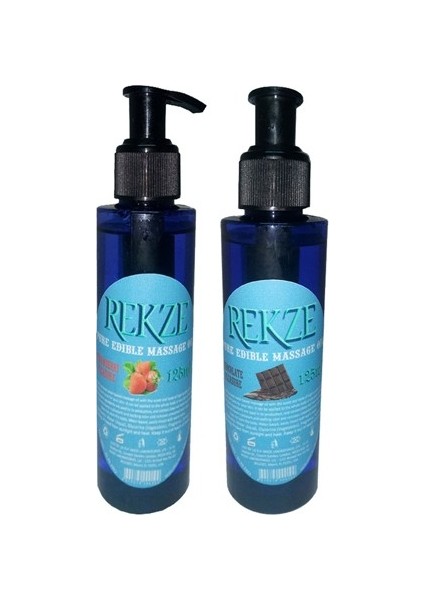 Erkeklere Özel Çikolata Çilek Aromalı Masaj Yağı Massage Oil 125ml
